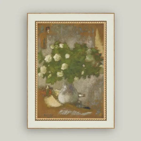 Snowball Flowers Art