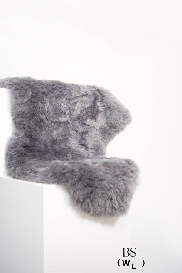 Shorn Silver Icelandic Sheepskin Throw Rug