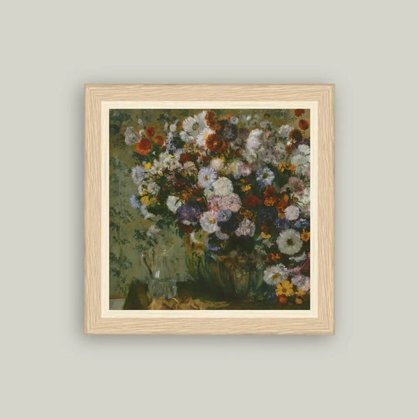 Bright Bouquet Framed Antique Art