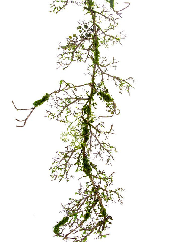 TWIG MOSS GARLAND - 53"