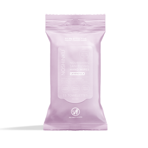 Lavender Nourishing Hand Sanitizing Wipes