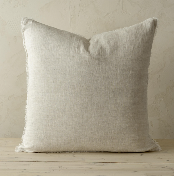 Lina Linen Pillow - Chambray