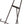 Wrought Iron Easel - Black 14.5