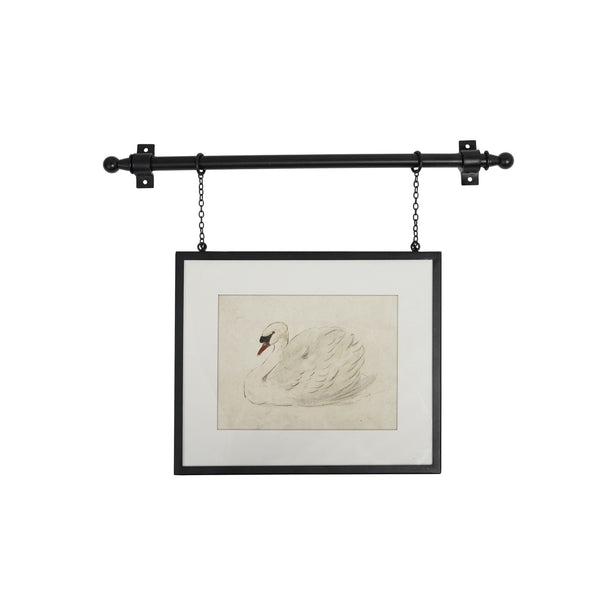 Hanging Metal Framed Glass Photo Frame
