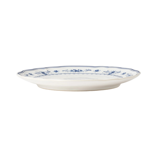 Vila White-Blue Dinner Plate Set