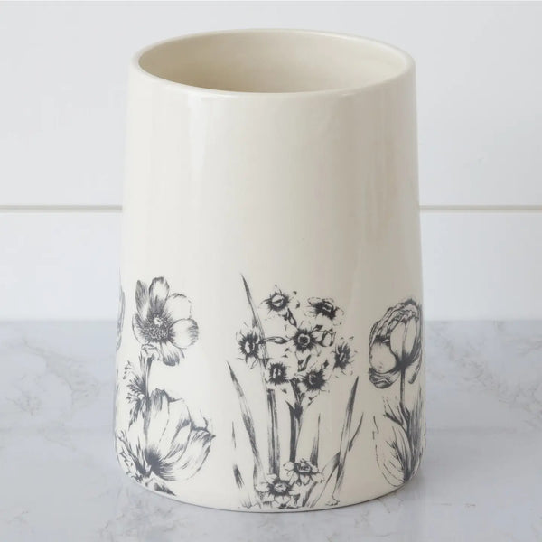 Botanical Utensil Crock