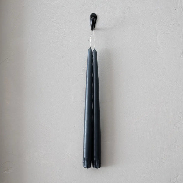 Taper Candles - Charcoal