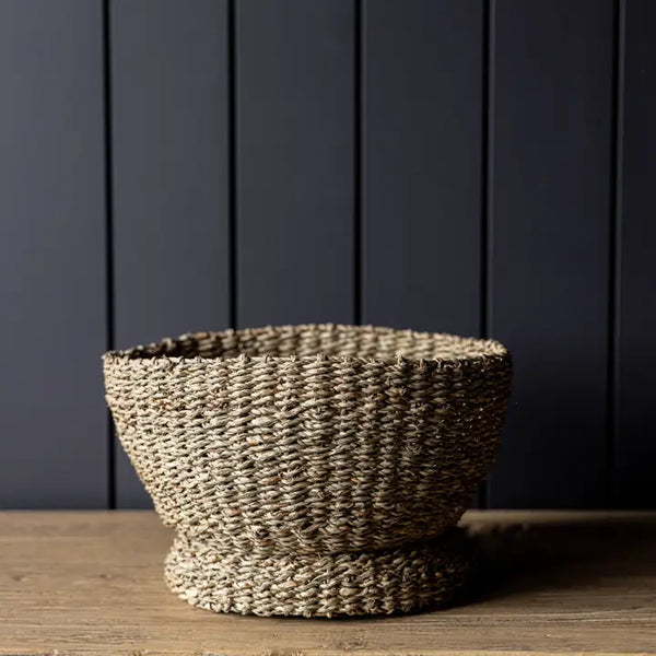 Woven Seagrass Bowl - Medium