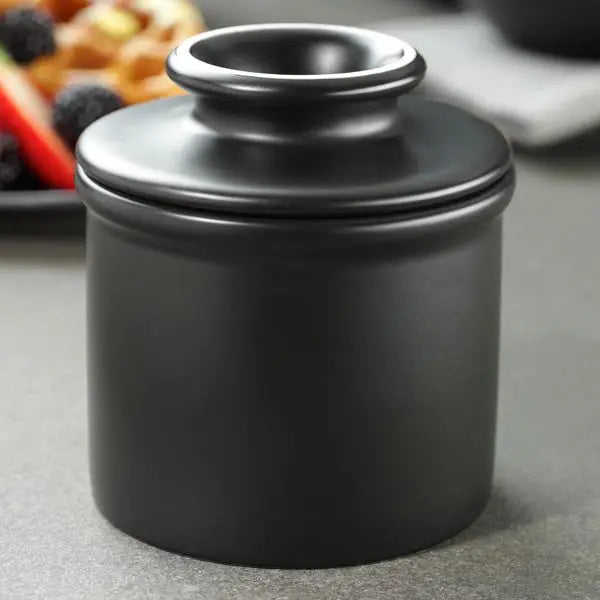The Original Butter Bell® Crock - Retro Ebony Matte