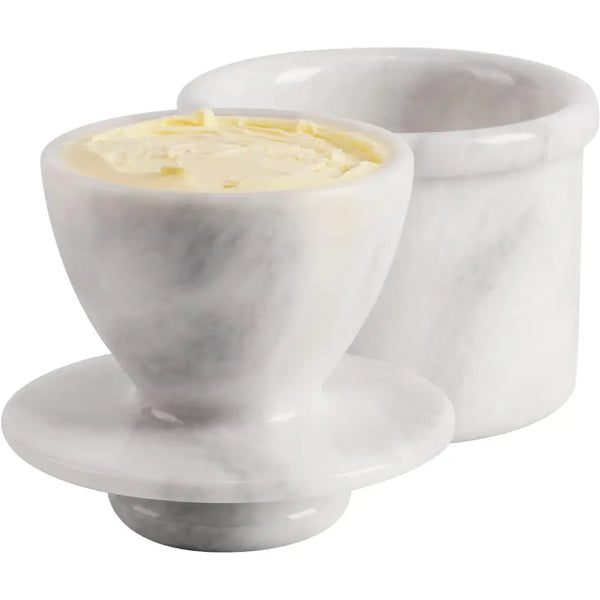 Premium Marble Butter Crock