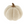 White Felt Pumpkin