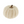 White Felt Pumpkin