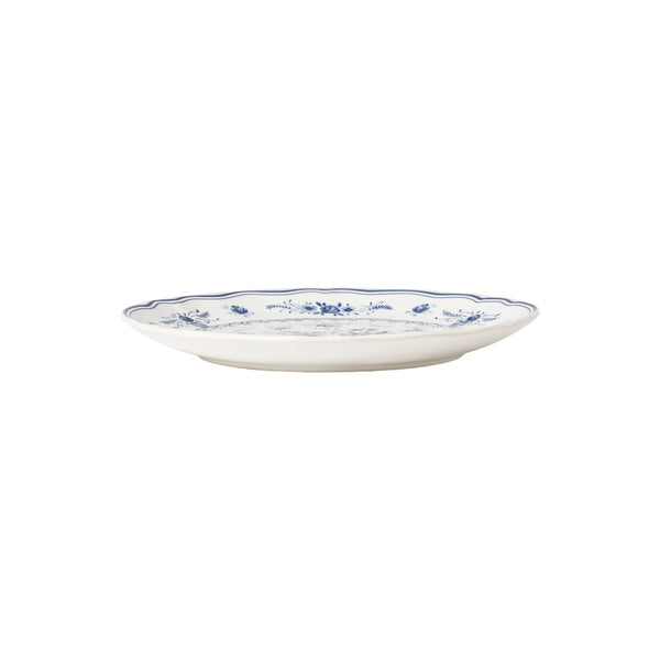 Vila White-Blue Salad/Dessert Plate