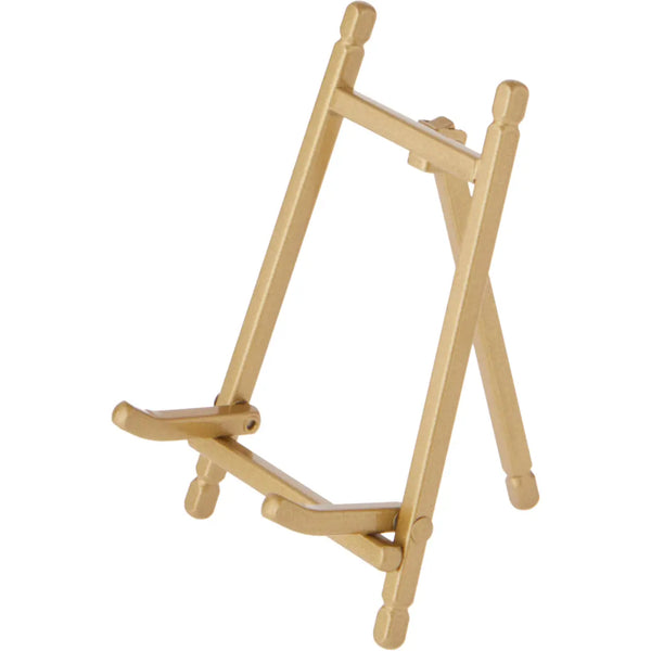 Small Satin Metal Easel