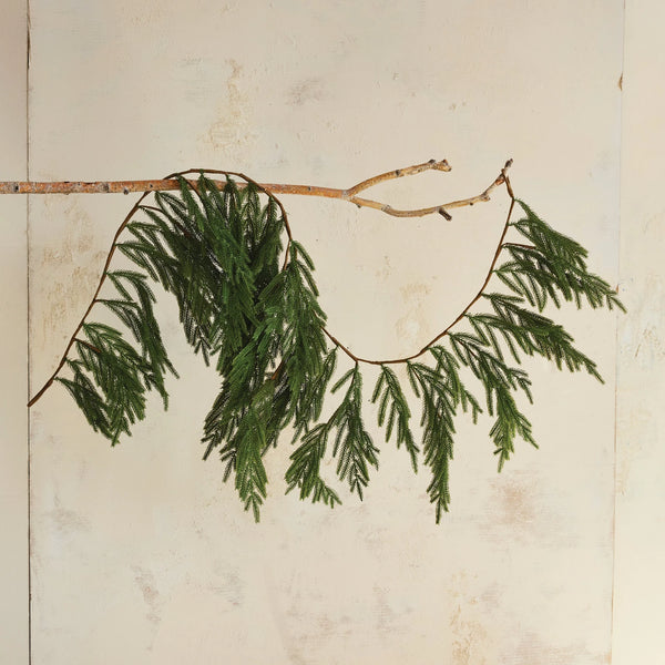 Faux Cypress Garland