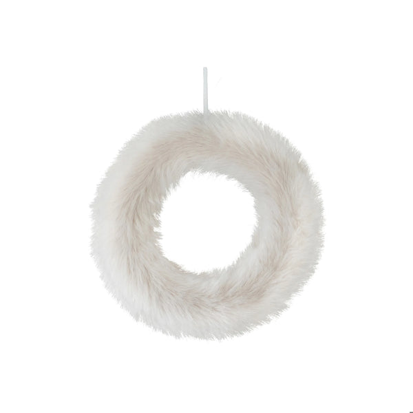 Foam & Faux Fur Wreath